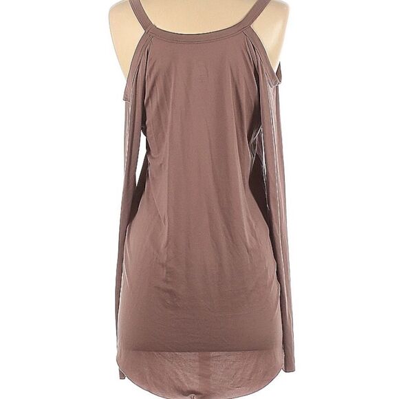 Pacsun Me to We Tan Cold Shoulder Top - Picture 2 of 7